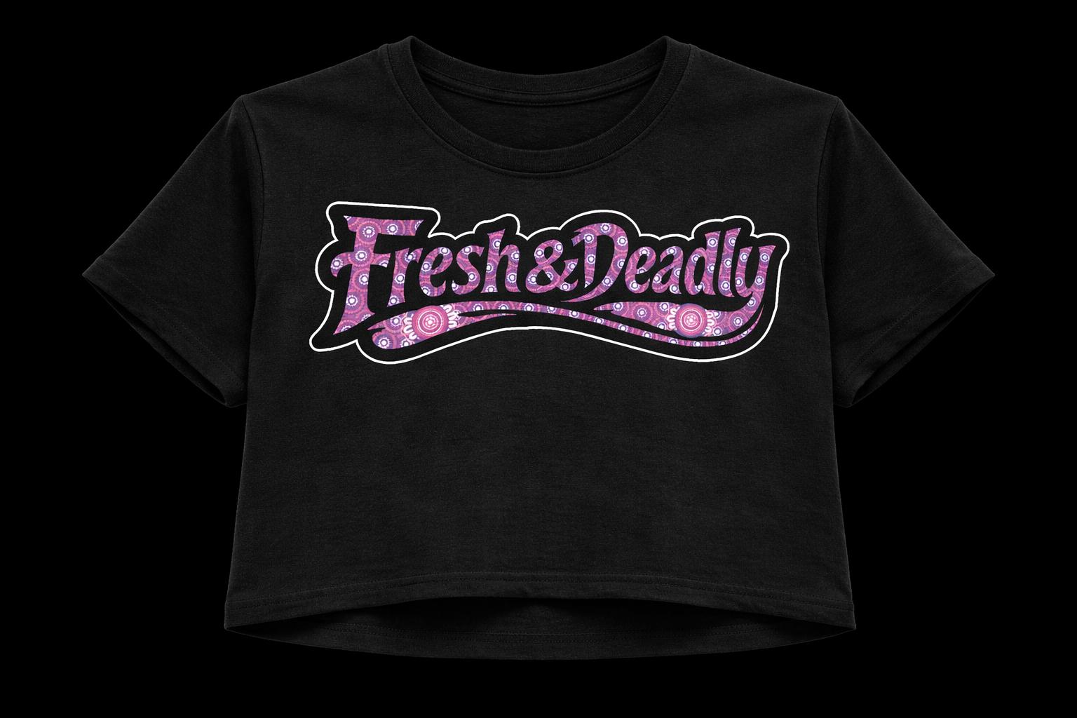 Fresh&Deadly-Crop Top Pink