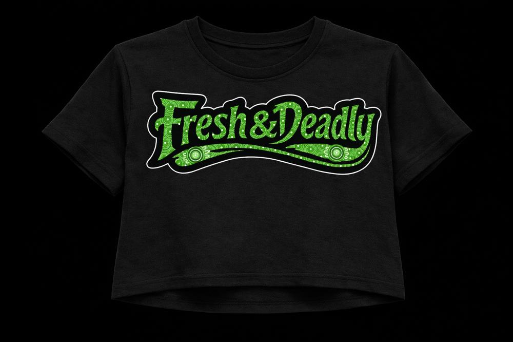 Fresh&Deadly-Crop Top Green