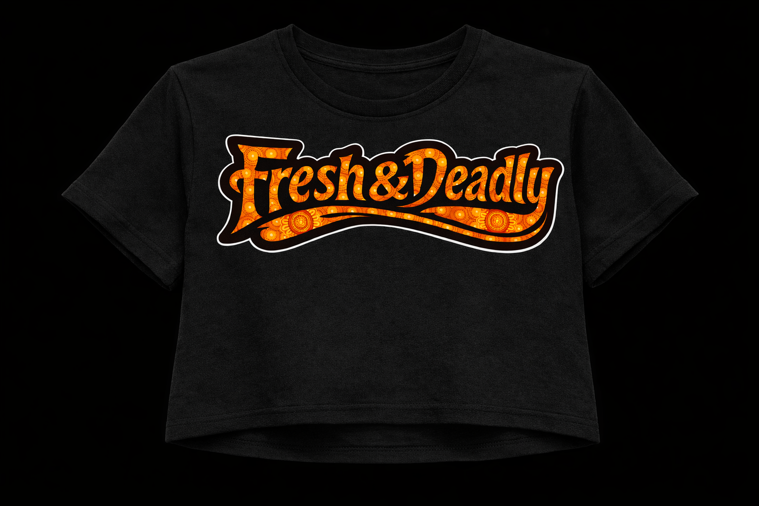 Fresh&Deadly-Crop Top Yellow